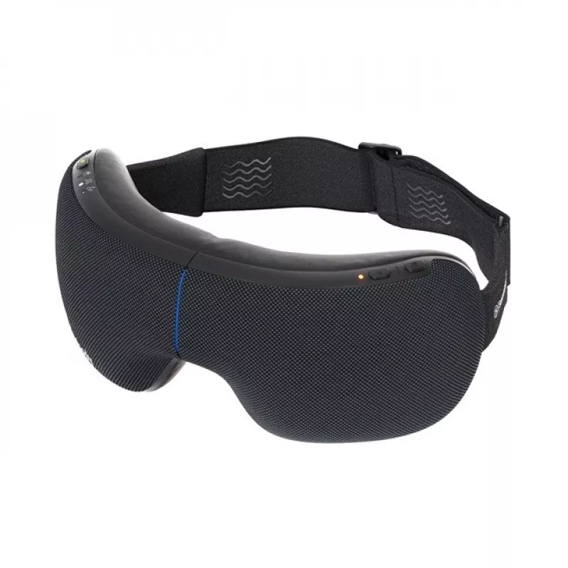 Therabody Smart Goggles 2.0 masieris sejai melns