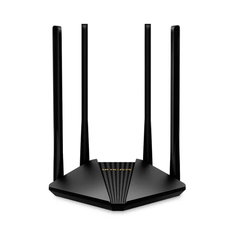 Mercusys MR30G bezvadu maršrutētājs Gigabit Ethernet Divjoslu (2.4 GHz / 5 GHz) Melns