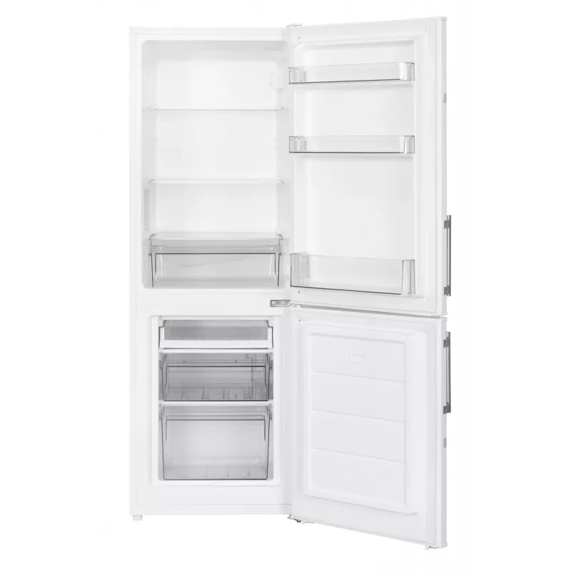 Brīvi novietojams ledusskapis SEVERIN DT 8770 — 173 L kopā, 121 L ledusskapis, 52 L saldētava, balta