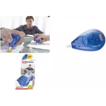 Korekcijas rullītis Tesa 59812-00000-00 EcoLogo sānu rullīša displejs — rokas korekcijas lentes dozators