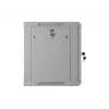 19 inch 9U 600x450 pelēks sienas montāžas skapis, perforēts
