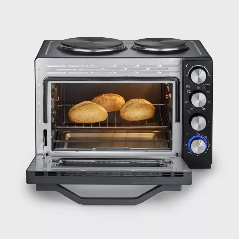 Tosteris-krāsniņa Severin TO 2074 30L 2500W Melna Grilēšana