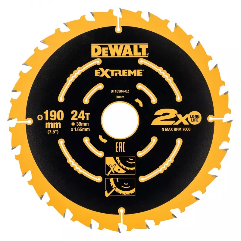 riņķa zāģa asmens DeWALT DT10399-QZ