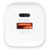 Strāvas adapteris ALLNET PSU-GaNPD-USB-1A1C-45W USB-C PD un USB-A QC 45W GaN lādētājs