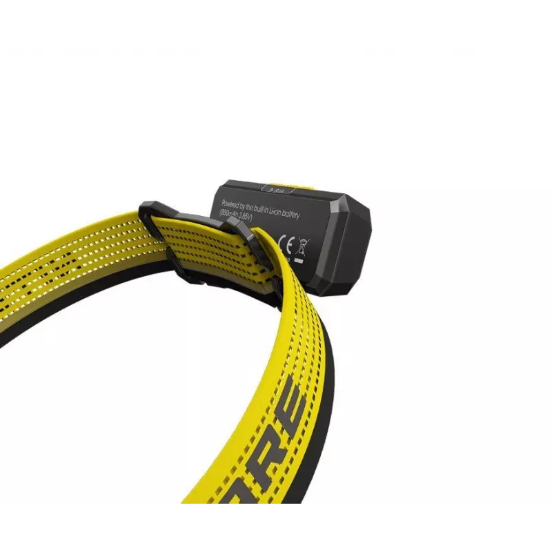 Nitecore NU27 lukturis Melns, Dzeltena galvas lente LED