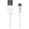Sharkoon USB adaptera vads USB 2.0 A uz USB‑C 1 m Balts