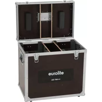 Roadinger flightcase 2x LED TMH-41 apgaismes ķermeņiem — izturīgs dizains