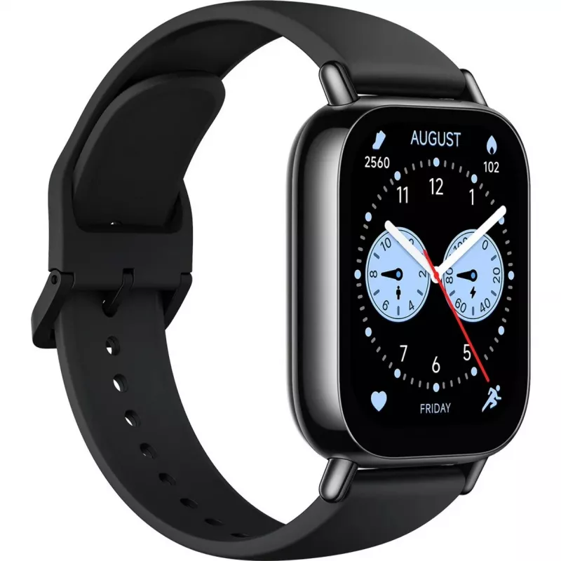 Smartwatch Xiaomi Redmi Watch 5 Lite — 1,96 collu AMOLED, GPS, 470 mAh, 48 mm, TPU siksniņa, melna