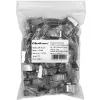 Modular RJ45 savienotājs QOLTEC 54554 CAT5e FTP, 100 gab., sudraba, plastmasa, 11×22×18 mm