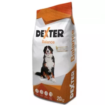 Sausā suņu barība HURTOWNIA KARM DEXTER Balance lielām šķirnēm, gaļas garša, pieaugušiem, 20 kg, 24% olbaltumvielu, 9,5% tauku
