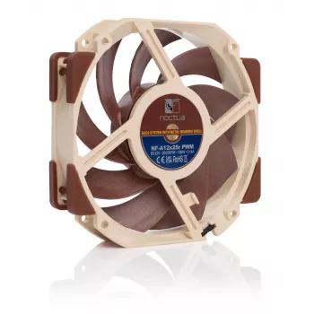 Ventilators Noctua NF-A12X25R PWM 12 cm Bēša Brūns 2000 RPM 102.1 m³/h