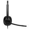 Vadu mono-austiņu USB austiņas HP Poly Mission 415 — vieglas 99 g, vienas auss dizains