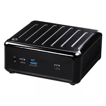 ASRock NUC BOX-1165G7 0,6 l datora barebone, Intel Core i7-1165G7 2,8 GHz, HDMI, USB-C, 2x LAN, DDR4, maks. 64 GB