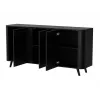 Cama VOLARE kumode 151 x 39 x 75 cm melns