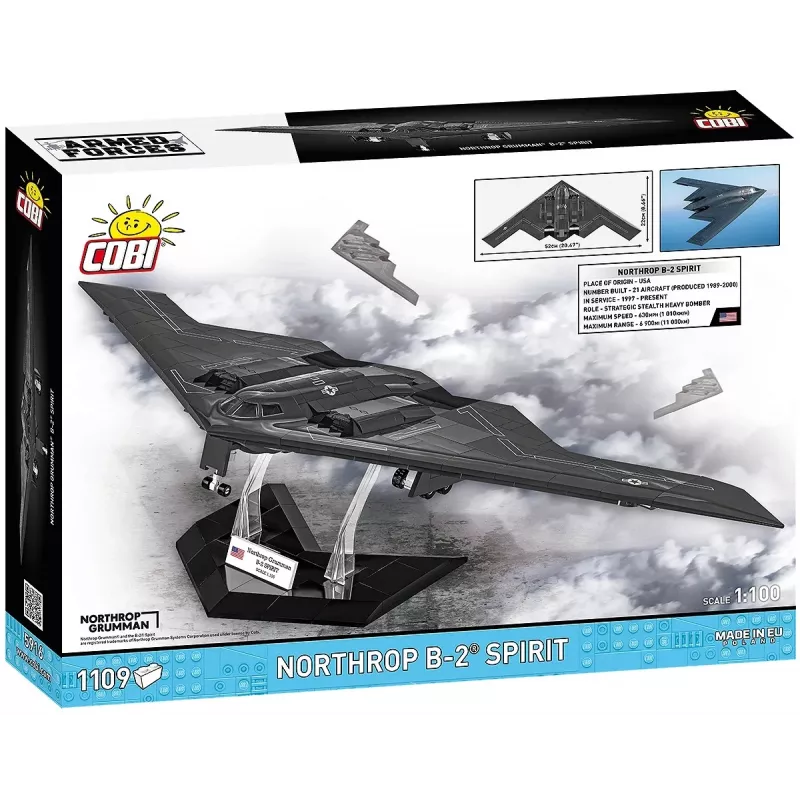 Cobi Northrop Grumman B-2 SPIRIT būvkomplekts