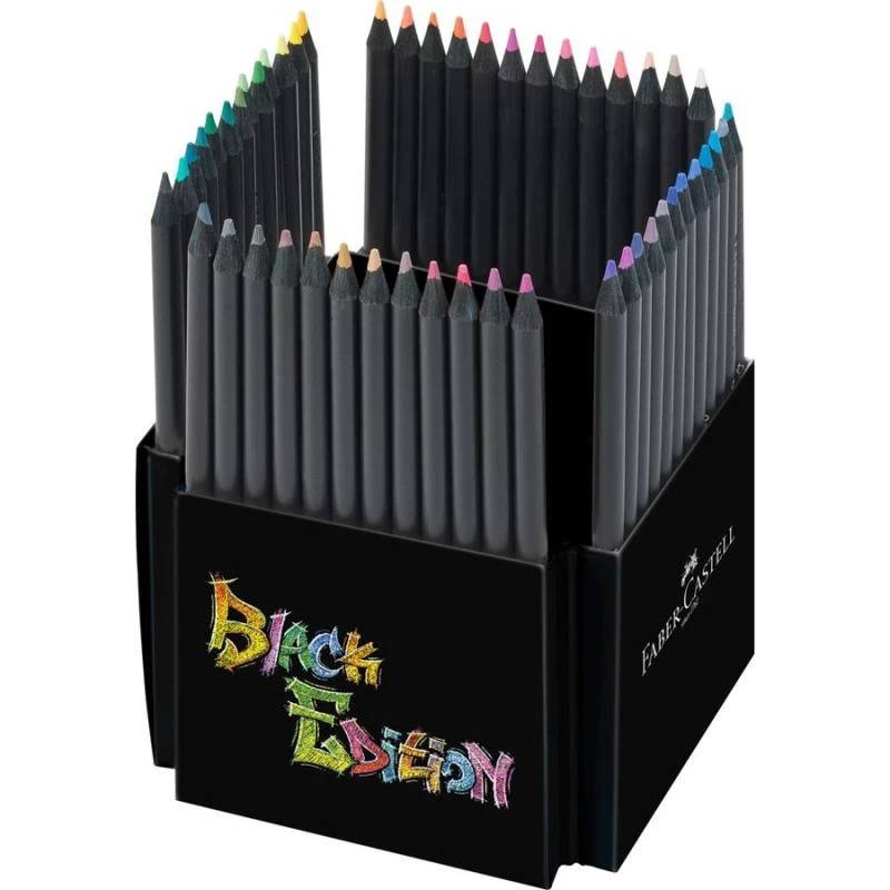 Krāsu zīmuļi Faber-Castell 116450, daudzkrāsu komplekts, 50 gab., mīksts grafīts, kartona kārba