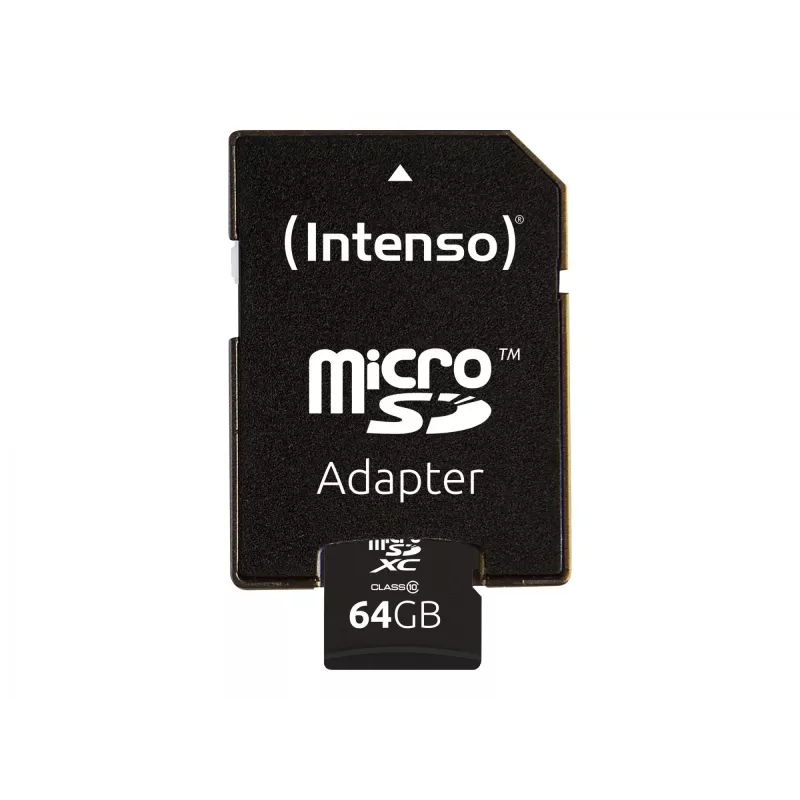 MicroSD karte Intenso 64GB MicroSDXC 10. klase