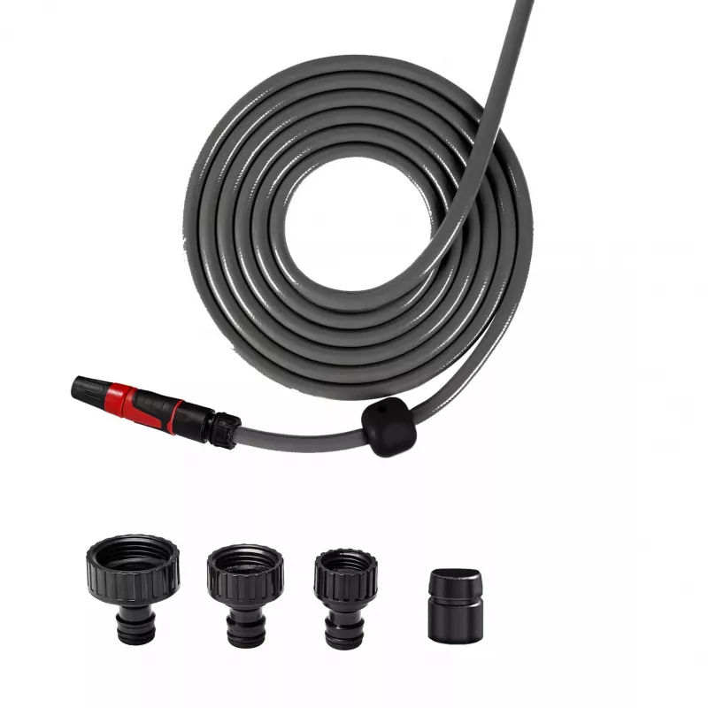 Šļūtene EINHELL GE-HR 18/30-1 Li‑Solo 555 mm sudrabaini pelēka – nomaināmā šļūtene bezvada zāliena skarifikatoram