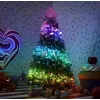 Iepriekš izgaismota Ziemassvētku egle Twinkly Regal Tree 1,50 m — 270 RGB LED, Wi‑Fi un Bluetooth, IP20, 36 W, zaļš vads