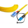 Lightwin High Quality Duplex LWL komutācijas kabelis - SM - LSH - LC - 3 m - OS2 - E-2000 (LSH) - LC