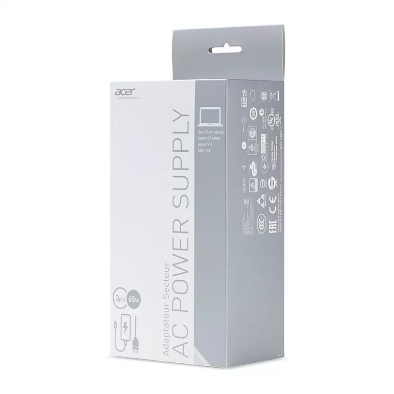 Strāvas adapteris Acer maiņstrāvas adapteris 65 W