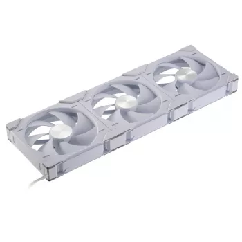 PHANTEKS D30-140 140mm ARGB korpusa ventilatori balts 3-pack