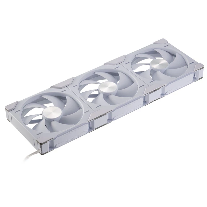 PHANTEKS D30-140 140mm ARGB korpusa ventilatori balts 3-pack