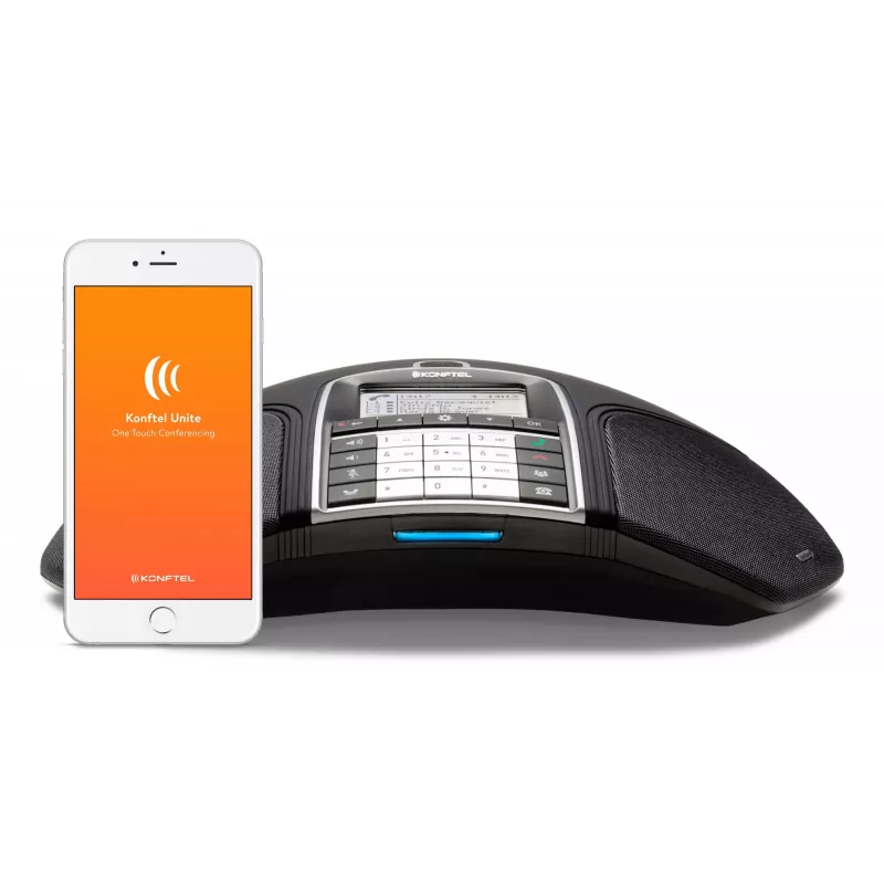 Konftel 300IPx - VoIP konferences telefons - SIP v2 - Lakricas melns - Konftel C50300IPx Hybrid