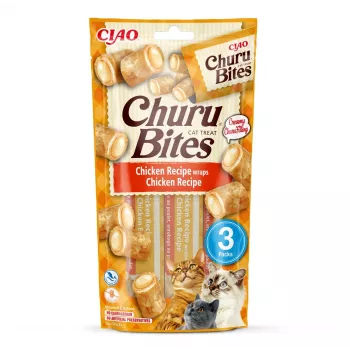 INABA Churu Bites vistas receptes vijumi – kaķu gardumi – 3x10 g