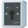 JUNG 834.28G elektriskais slēdzis ar atslēgu — melns un balts (834.28G)