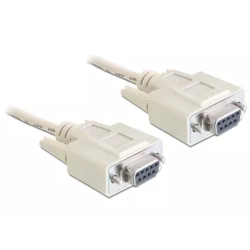 Seriālais kabelis DeLOCK 84250 Pelēks 5m Sub-D9
