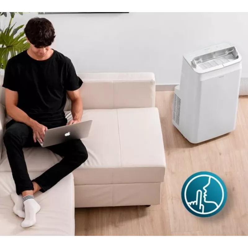 Cecotec Portatīvais gaisa kondicionieris | ForceClima 12600 SoundLess Heating