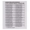 SAVIO tālvadības pults RC-07 Samsung televizoriem, IR bezvadu, melna, spiedpogas