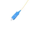 Pigtail SC/UPC PVC Singlemode Extralink G.657.A1 FTTH 900µm 1 m dzeltens