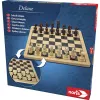 Deluxe Wood - šahs un dambrete, galda spēle