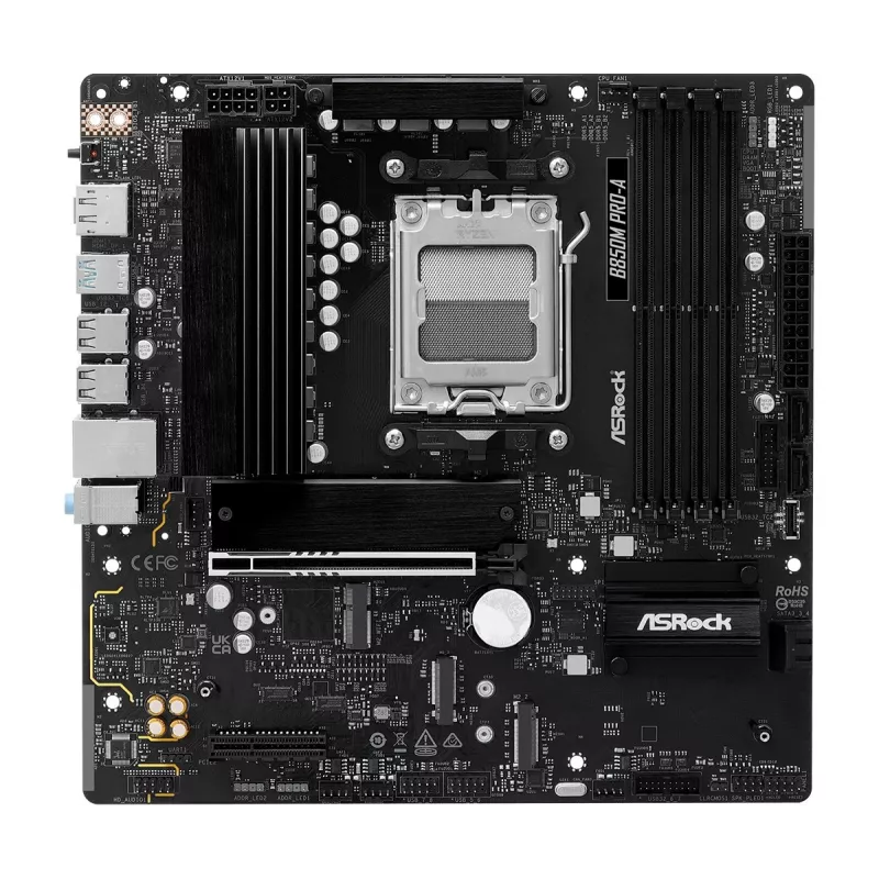 ASRock B850M Pro-A AM5 Micro-ATX mātesplate