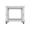 Rack 19 9U 600x600-1100 adj. gray