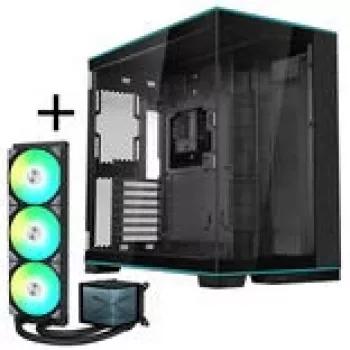 Lian Li O11D EVO RGB + TRYX PANORAMA ARGB pilna šķidruma dzesēšana - melna, 360 mm