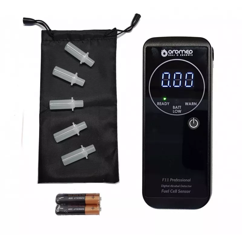 Oromed F11 PROFESSIONAL alkohola tests 0 - 4% 0,05% Melns