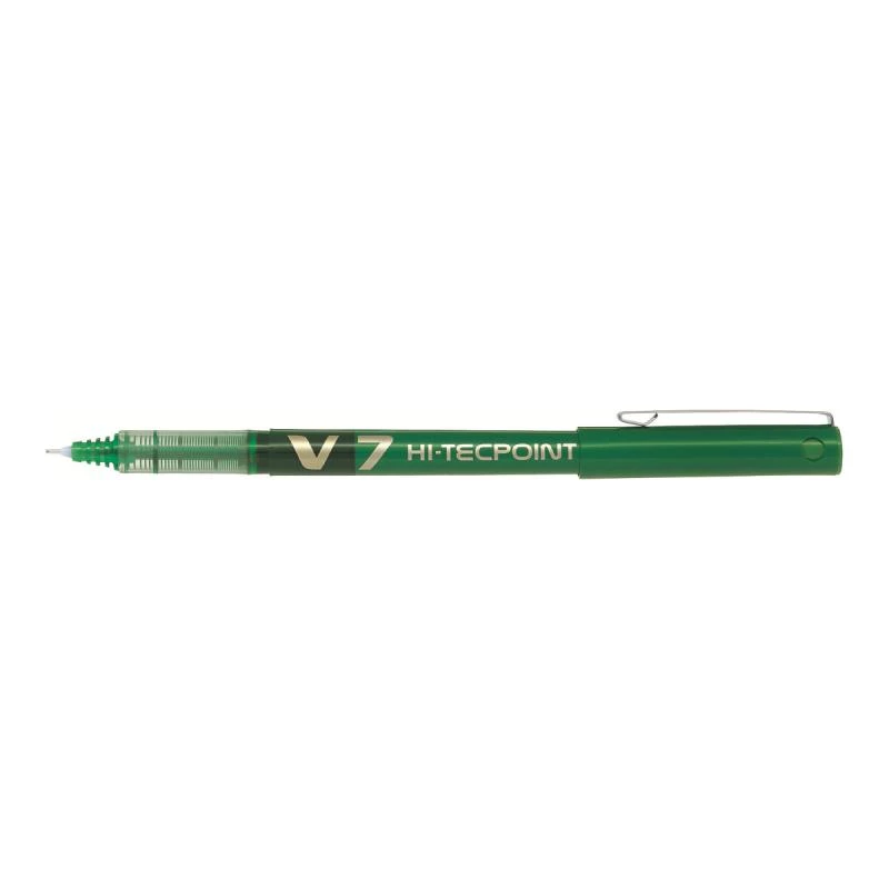 Rokas spalva Pilot Hi-Tecpoint V7 Zaļa Rakstīšanas krāsa Zaļa