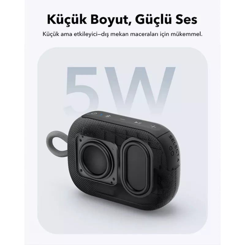 Soundcore Select 4 Go skaļrunis melns