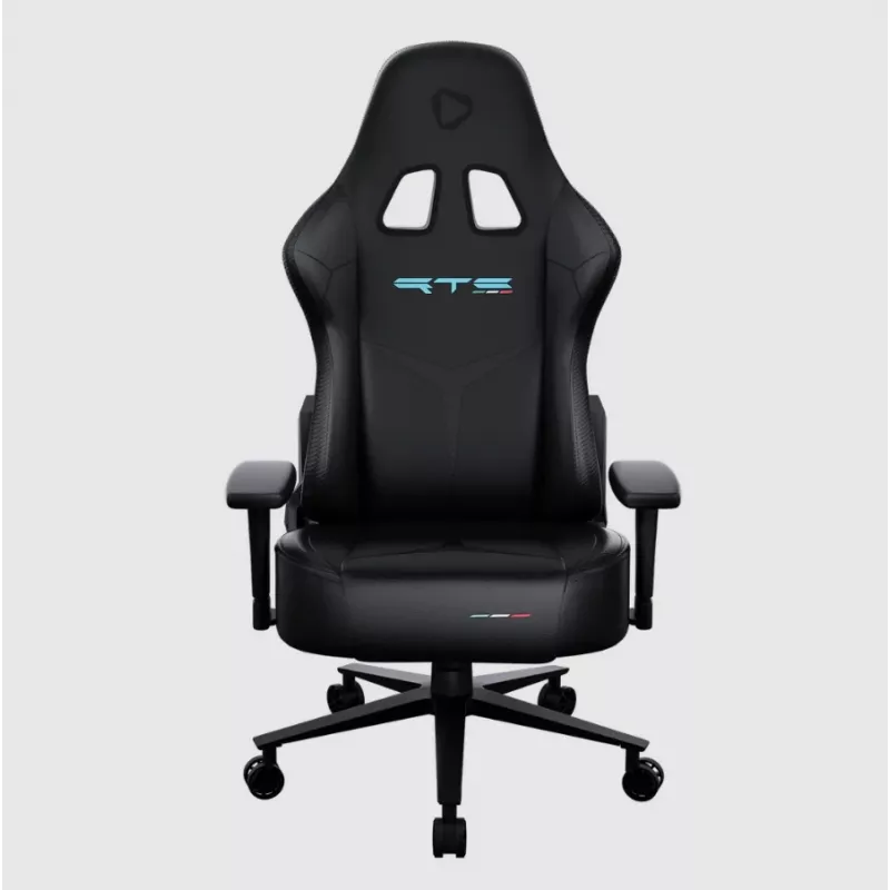 Spēļu krēsls Onex RTC Embrace Hardcore Melns — ergonomisks dizains, regulējams augstums un atgāzšanās