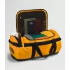 The North Face Base Camp Duffel L sporta soma 95 L, poliesters, melna, dzeltena