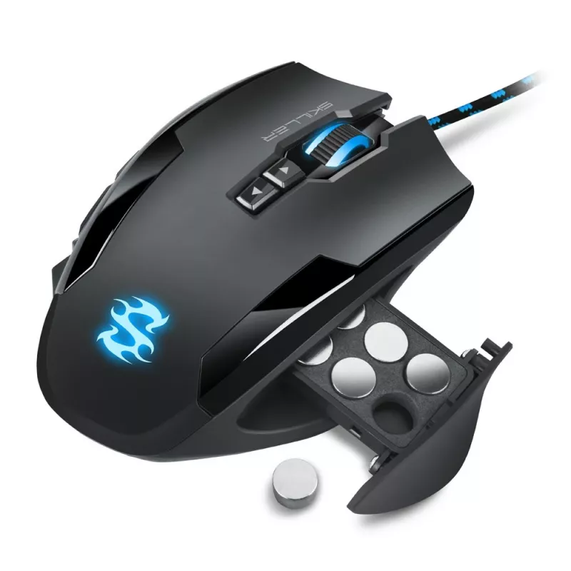 Sharkoon Skiller SGM1 pele Spēlēm Labās rokas USB Type-A Optiskā 10800 DPI
