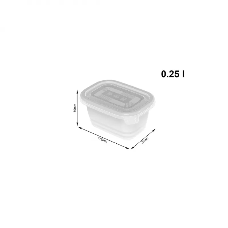 ROTHO Freeze - saldētavas konteiners - 6x250ml
