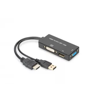 HDMI 3in1 adapteris Digitus AK-330403-002-S