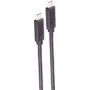 shiverpeaks ®-BASIC-S--USB-C savienojuma kabelis, USB kabelis Type-C spraudnis uz Type-C spraudni, 4.0 Gen 3x2, 240W, 0,5m (BS13-63015)
