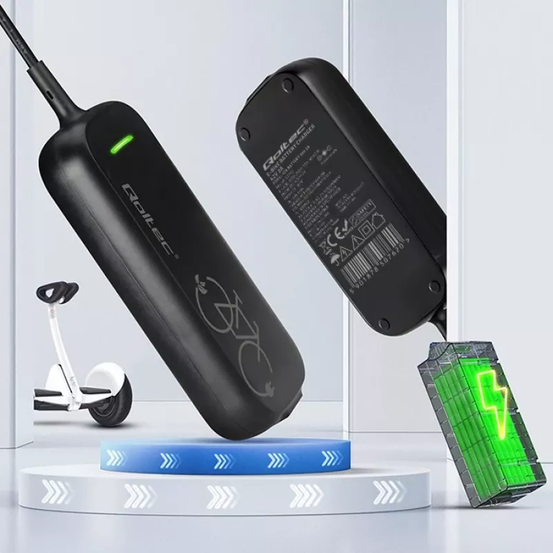 Lādētājs QOLTEC elektriskajam velosipēdam Bosch 50762 36V/42V 2A