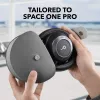 Austiņu maciņš Anker Soundcore Space One Pro ar magnētiskām metāla pogām, pelēks