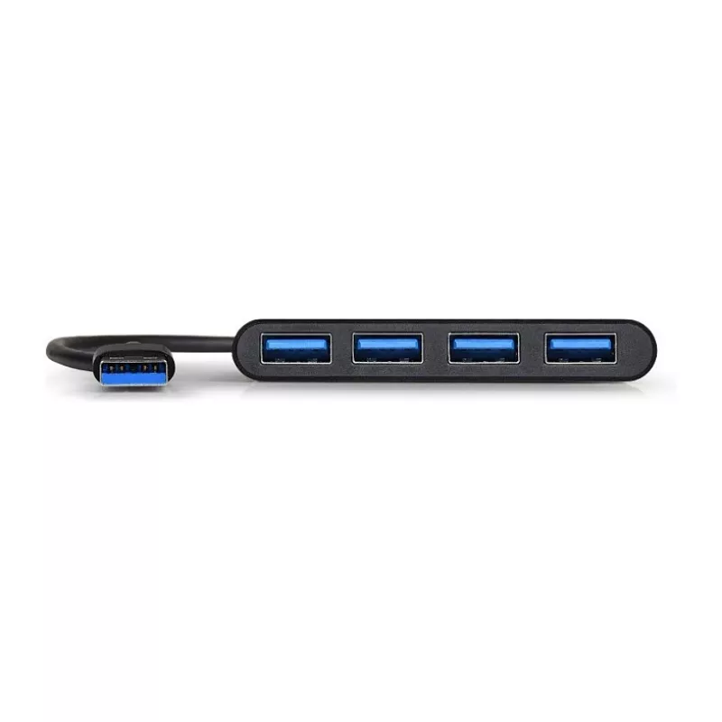 USB centrmezgls Port Designs 900121 USB 3.2 Gen 1 Type-A 5000 Mbit/s Melns